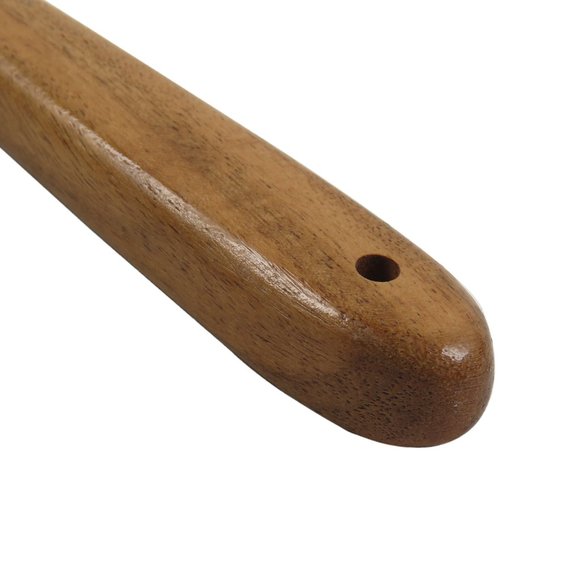 Oussum Cooking Kitchen Utensils Wood 6 Spoons Set Acacia Wooden Spoons & Holder - Picture 15 of 16